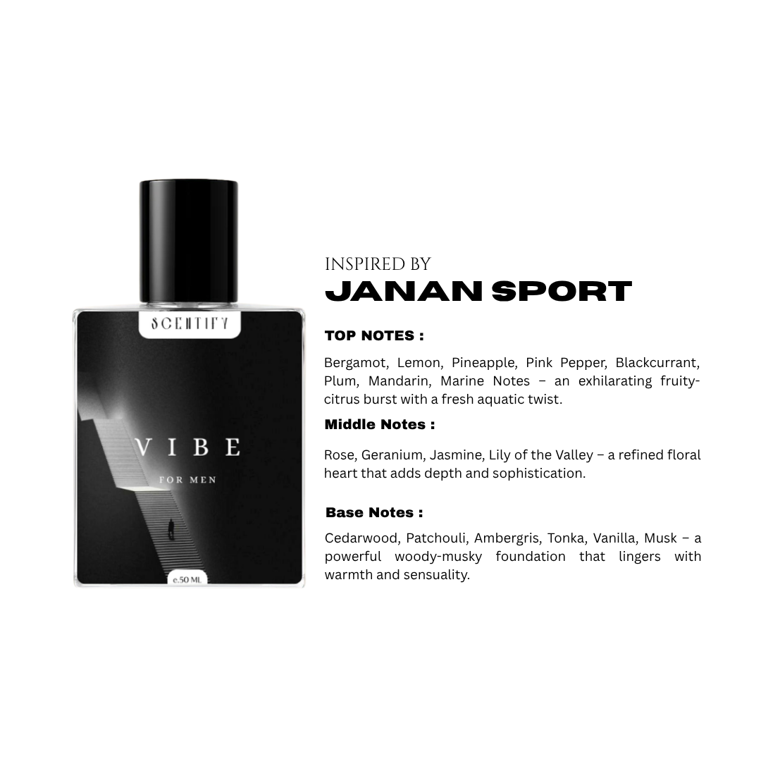 VIBE INSPIRED BY JANAN SPORT